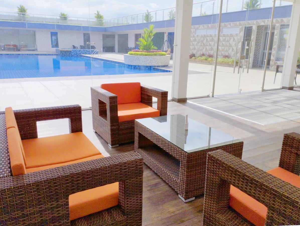 Hotel Royal Elim International San Antonio (Palmira) Exterior foto WOVEN PE rattan